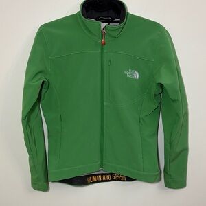 The North Face Green Softshell Jacket